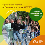 Презентация Летних школ НГУЭУ